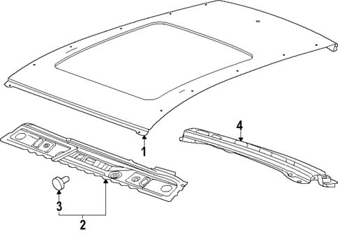 Roof & Components for 2025 Buick Encore GX #1