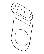 971881537 - Body: Temperature Controlled Seat Blower Motor Bracket for Porsche Image