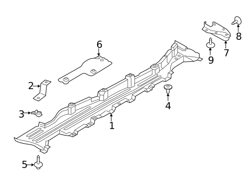Floor for 2023 Land Rover Discovery #1