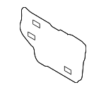 823912C000 - : Inner Cover for Hyundai: Tiburon Image