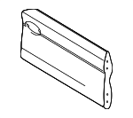 760042C200 - : Door Shell for Hyundai: Tiburon Image