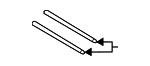 97245N9020 - HVAC: Upper Seal for Hyundai Image