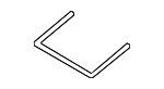 97245N9000 - HVAC: Upper Seal for Hyundai Image