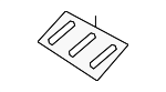 97245N9010 - HVAC: Upper Seal for Hyundai Image