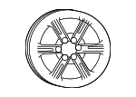 68599719AA - Suspension: Wheel, Alloy for Ram: 1500 Image