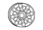 68603006AA - Suspension: Wheel, Alloy for Ram: 1500 Image