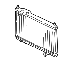 19010PR7A03 - Cooling System: Radiator for Acura: NSX Image