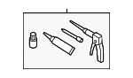 4320629 - Body: Adhesive Kit for Porsche: 718 Boxster, 718 Cayman, 718 Spyder, 911, Panamera Image