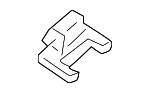 5G0867289A - Body: Headliner Clamp for Audi Image