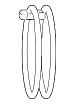 1471178006B - Engine: Intake Duct Clamp for Kia Image
