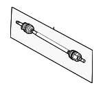 49501Q5400 - : Axle Assembly for Kia Image