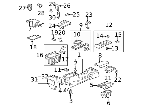 Instrument Panel for 2007 Honda Accord #4