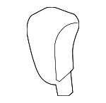 54130SDCA52ZA - Body: Shift Knob for Honda: Accord Image