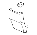 83403SDAA01ZC - Body: Rear Trim Panel for Honda: Accord Image