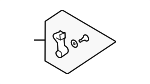 7L0498849 - HVAC: Condenser Bracket for Audi Image