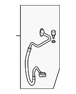 7L6820721BJ - HVAC: Discharge Hose for Audi Image