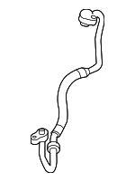 7L6820744BQ - HVAC: Suction Hose for Audi Image