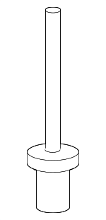 PAF016206 - Body: Retaining Strip Rivet for Porsche: Cayenne, Macan, Panamera Image