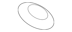 95851297500 - Body: Hinge Cap for Porsche Image