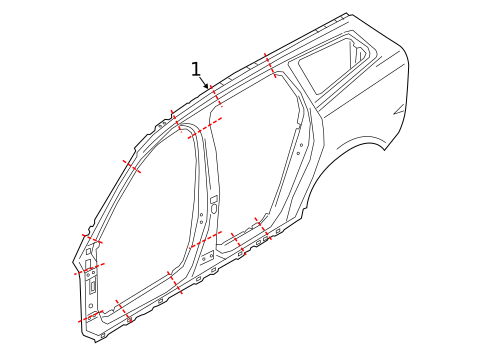 Uniside for 2023 Volvo V60 #0