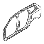 31484803 - Body: Uniside Assembly for Volvo: V60, V60 Cross Country Image