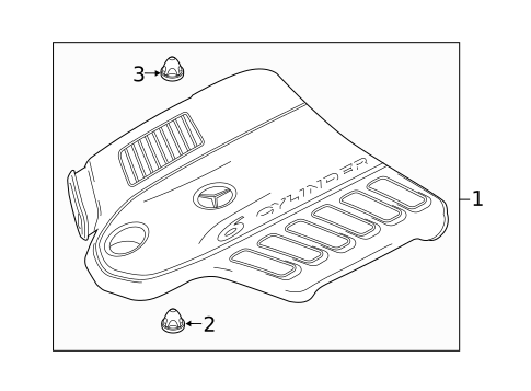 Engine Appearance Cover for 2023 Mercedes-Benz E 450 #0