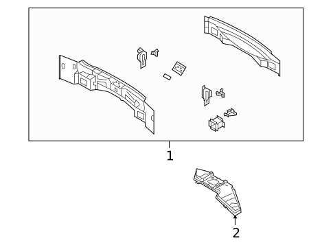 Rear Body for 2010 Lincoln MKX #0