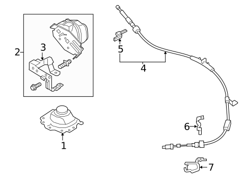 Shifter Housing for 2017 Ford Fusion #0
