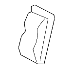 7269060050C0 - Body: Folding Seat Latch Release Handle for Toyota Image
