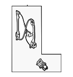 ML3Z1627001B - Body: Regulator Assembly for Ford: F-150, F-150 Lightning Image