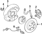2014230080 - : Splash Shield Gasket for Mercedes-Benz Image