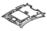 51449477946 - Body: Headliner for BMW: 430i, 430i xDrive, M4, M440i, M440i xDrive Image