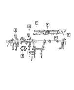 68638239AA - : Instrument Panel Bracket for Mopar Image