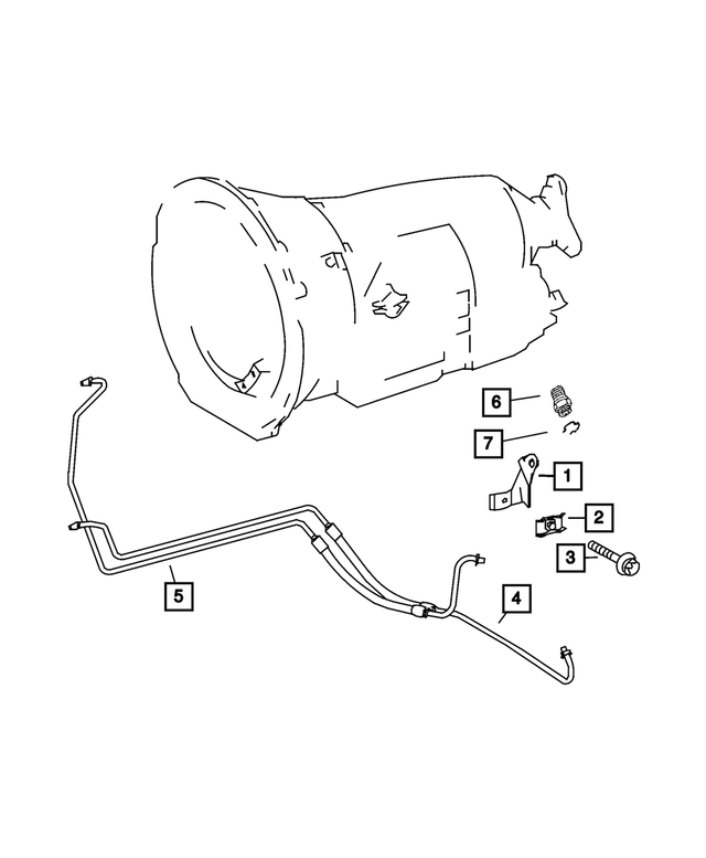 68068061AA - Cooling: Bracket for Dodge: Sprinter 2500, Sprinter 3500 Image
