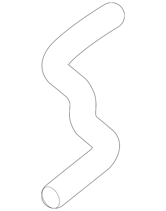 HVAC Heater Hose - Nissan (92400-3TA0A)