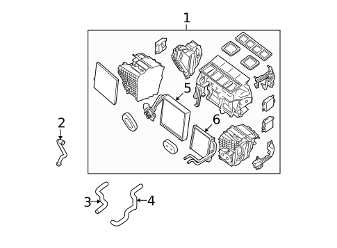 Hoses & Pipes for 2013 Nissan Altima #0