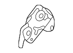 720940C050 - Body: Folding Seat Latch for Toyota Image
