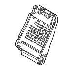 710170C160 - Body: Seat Back Frame for Toyota Image