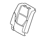 716510C220 - Body: Seat Back Pad for Toyota Image