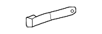 726370C090C0 - Body: Folding Seat Latch Release Handle for Toyota Image