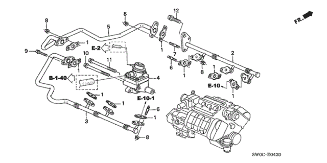 Second Air Valve for 2004 Acura NSX #0