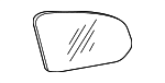 31477528 - Body: Mirror Glass for Volvo Image