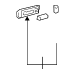 81650S3VA01ZA - Body: Seat Switch for Acura Image