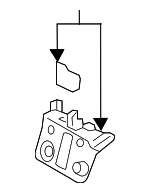 8S1863616 - Body: Front Bracket for Audi: TT Quattro, TT RS Quattro, TTS Quattro Image