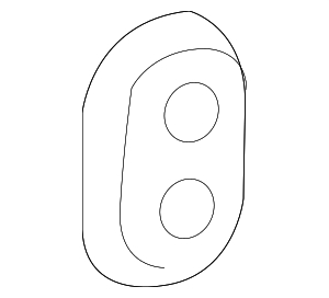 8712806010 - HVAC: Heater Core Grommet for Toyota: Avalon, Camry, Crown, Crown Signia, Grand Highlander, Highlander, RAV4, RAV4 Prime, Sienna, Venza Image