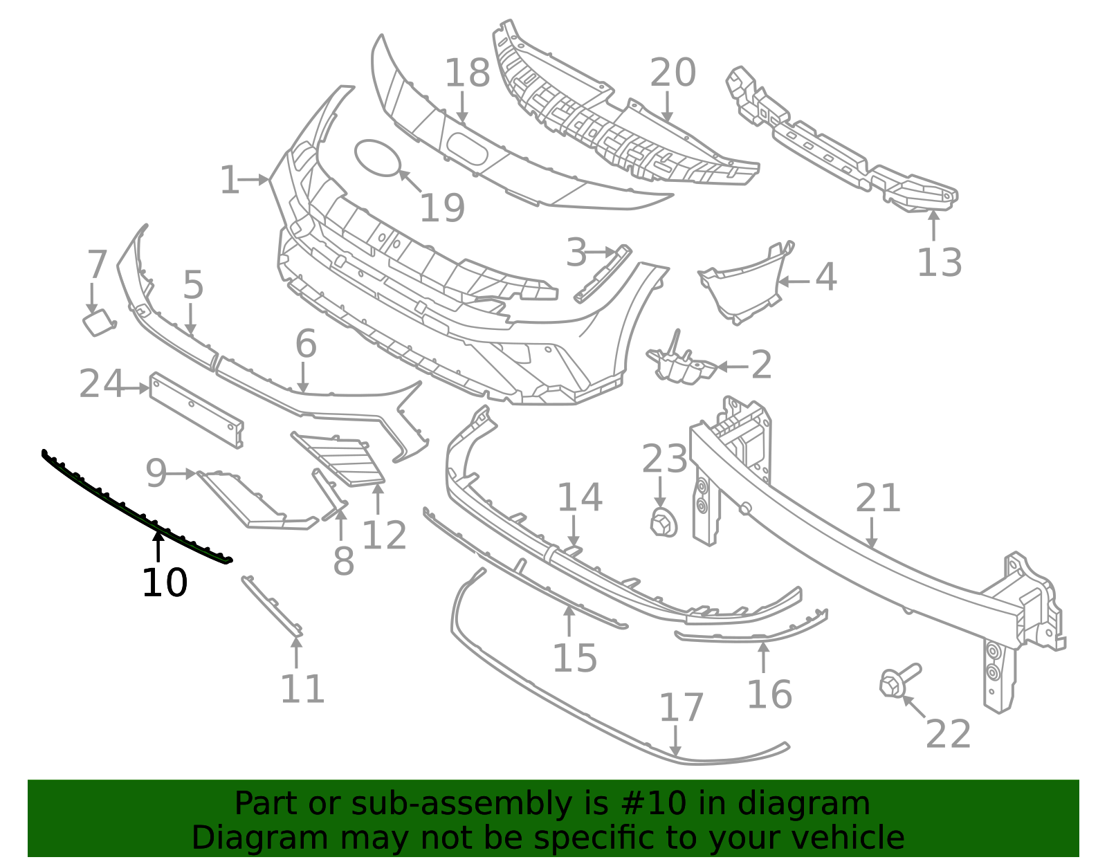 Hyundai - 86536-AANA0 - Insert - 2024-2025 Hyundai | OEM Hyundai Parts ...