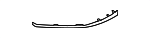 86591AANA0 - Body: Lower Molding for Hyundai Image
