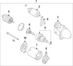 361312B300 - : Lever for Kia: Rio, Soul Image