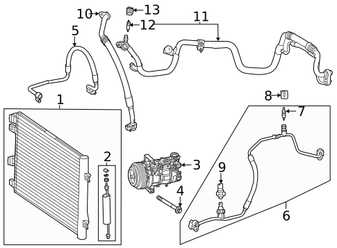 Switches & Sensors for 2022 Mercedes-Benz CLA35 AMG #1