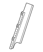 5GM837902B041 - Body: Frame Molding for Volkswagen: Golf, Golf Alltrack, Golf SportWagen, GTI Image